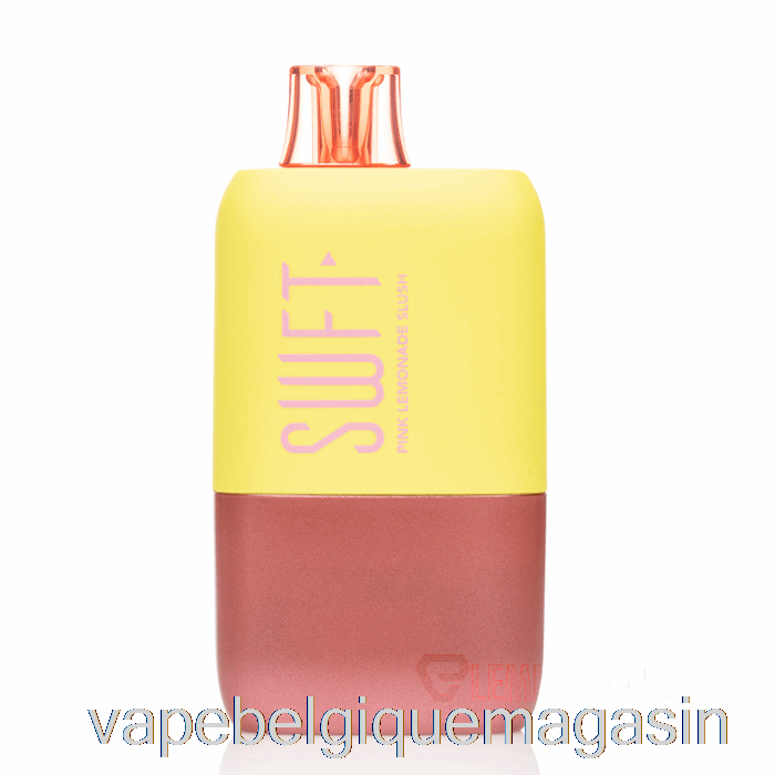 Vape Shop Bruxelles Swft Icon 7500 Affichage Intelligent Jetable Barbotine De Limonade Rose